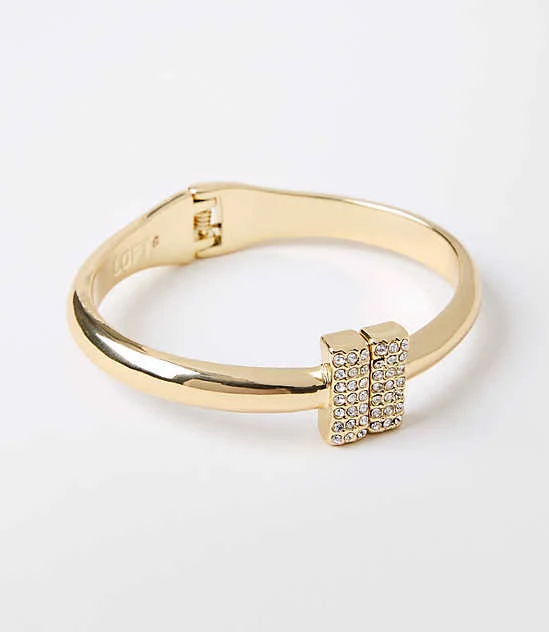accessory Loft Women's Pave Bar Bangle Bracelet LOFT $14.65