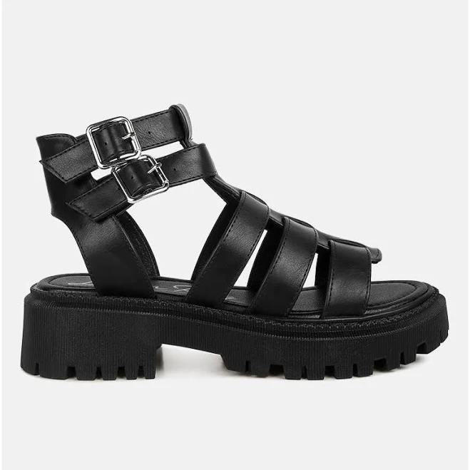 shoes London Rag Women's Dewey Chunky Gladiator Sandals Macy's $44.79