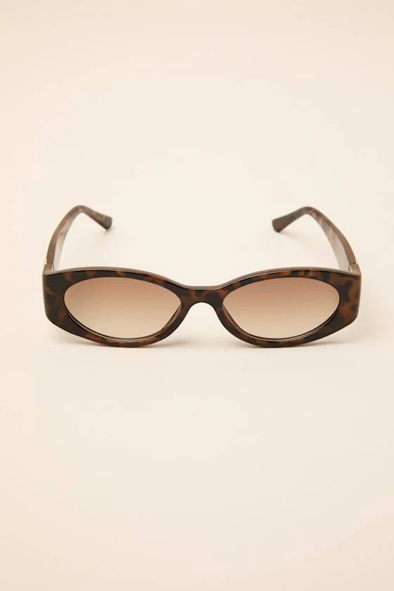 accessory Lulus Cat-Eye Tortoiseshell Sunglasses Lulus $16