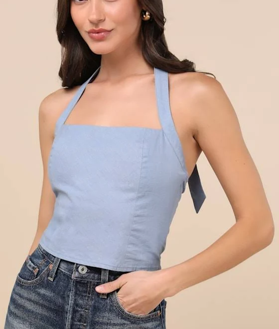 crop top Lulus Halter Crop Top Lulus $13.8