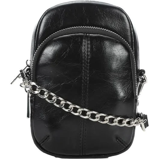 bag Madden Girl Crinkle Chain Crossbody Handbag Shoe Carnival $29.99