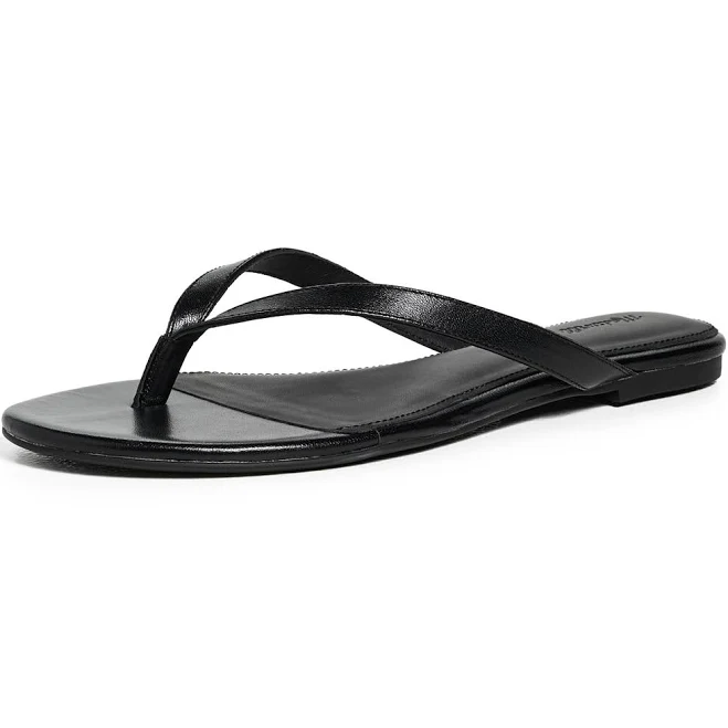 shoes Madewell Izzie Ivana Leather Thong Sandals Shopbop $88