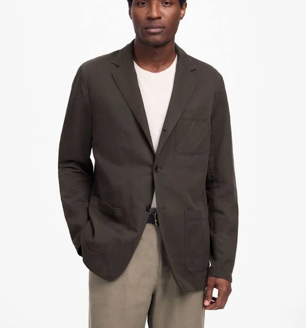 outerwear Madewell Men's Unstructured Cotton-Linen Blend Blazer Madewell $109.99