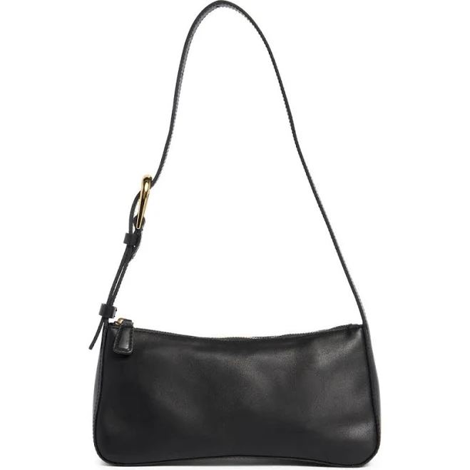bag Madewell Sculptural Buckle Leather Shoulder Bag Nordstrom Rack $84.97