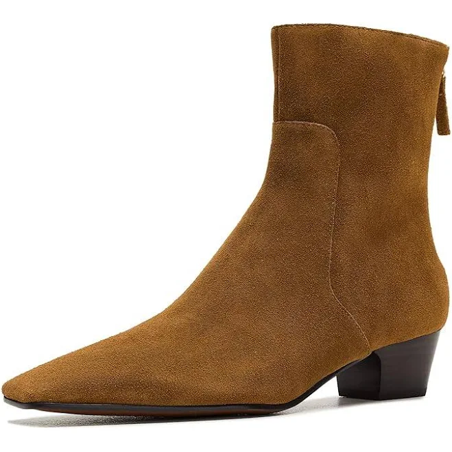 shoes Madewell Women's Lexie Suede Ankle Boots 6pm.com $114