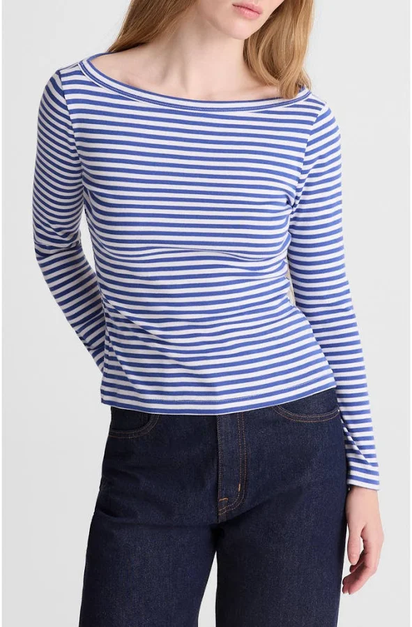 t-shirt Madewell Women's The '90s Stripe Boatneck T-Shirt Nordstrom $58