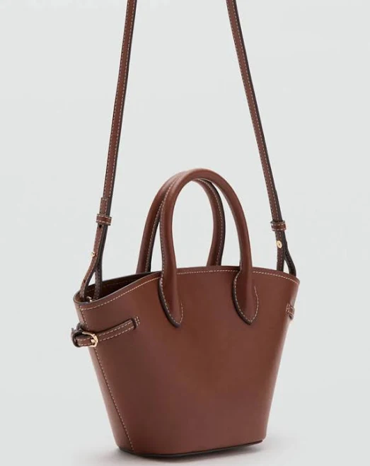 bag MANGO Women's Leather Crossbody Bag shop.mango.com $69.99
