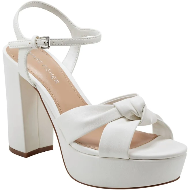 shoes Marc Fisher Women's Deren Platform Block Heel Sandals Macy's $69.3