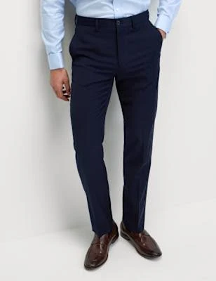trousers Marks & Spencer Regular Fit Wool Blend Pants Marks & Spencer - United States $95.99