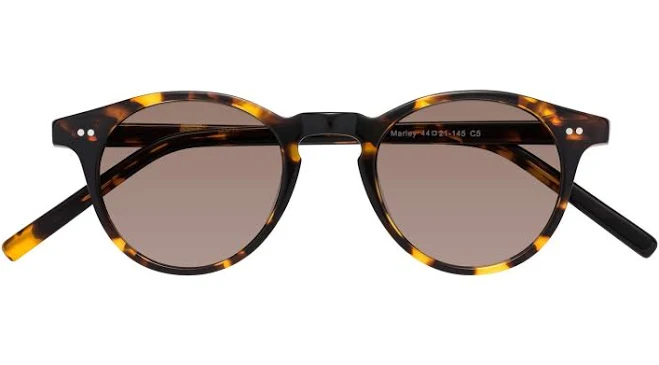 accessory Marley Retro-Vintage Round Tinted Sunglasses Yesglasses $59