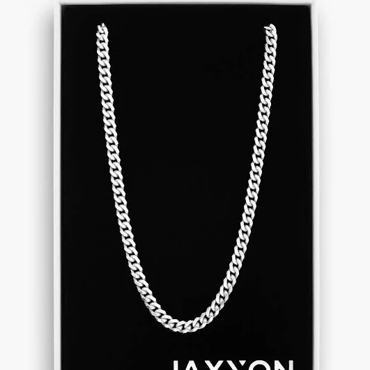 accessory Men JAXXON Cuban Link 5mm Silver Chain Jaxxon $194