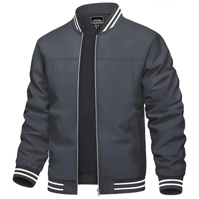 outerwear Men's Lightweight Bomber Jacket Tacvasen $58.99