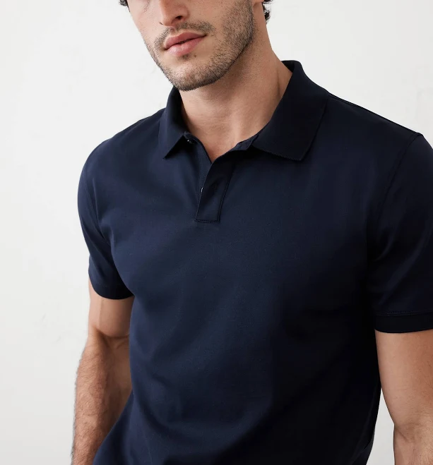 button down shirt Men's Luxe Touch Polo Banana Republic Factory $39