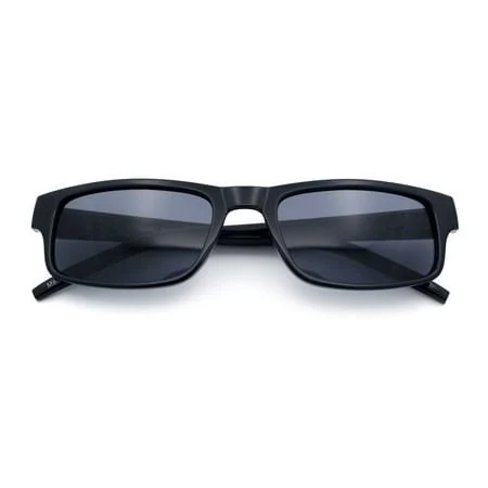 accessory Men's Minimal Mod Narrow Rectangular Sunglasses Walmart - SA106 $12.95