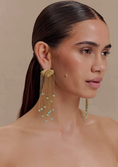 accessory Meshki Maia Chandelier Earrings meshki.us $55