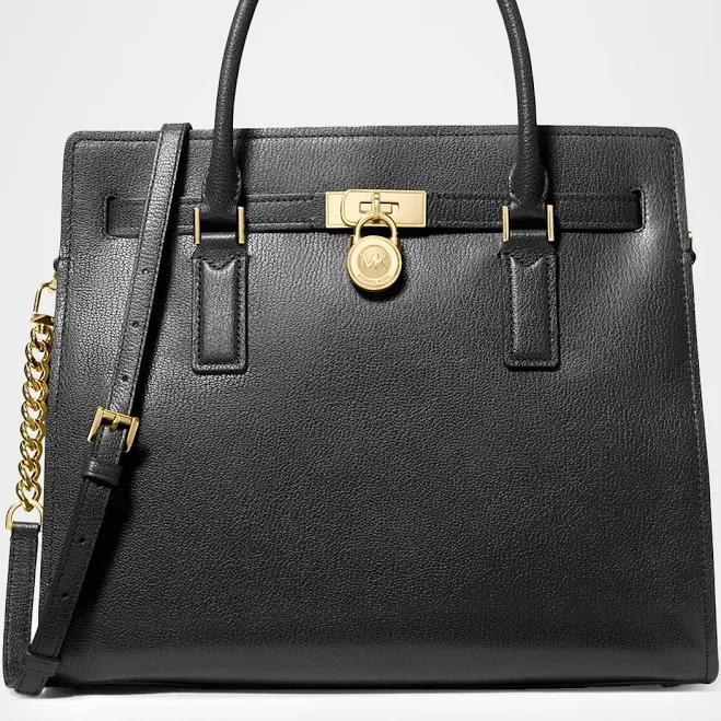 bag MICHAEL Michael Kors Hamilton Moderne Leather Satchel Neiman Marcus $298