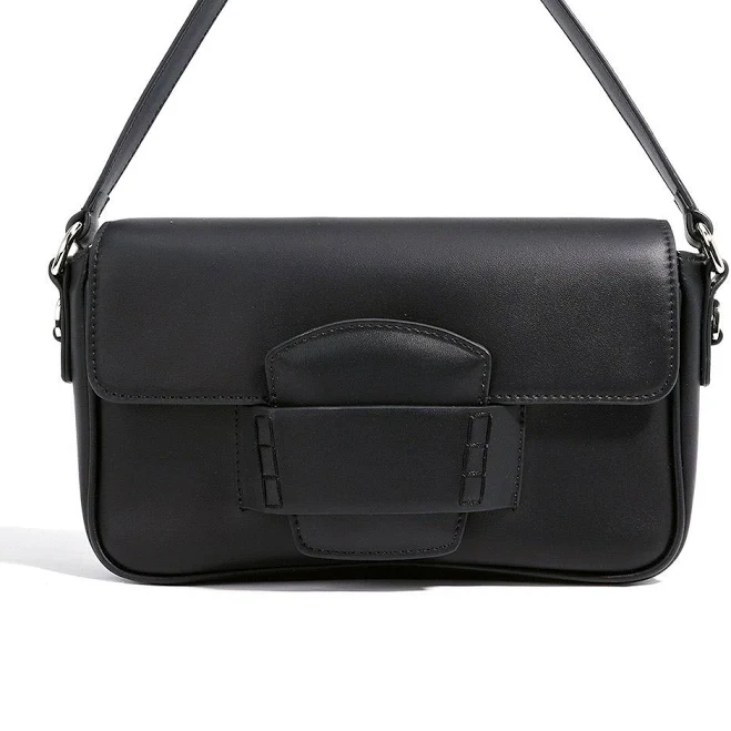 bag Minimalist Flap Genuine Leather Crossbody Bag Veloisse Bags $140