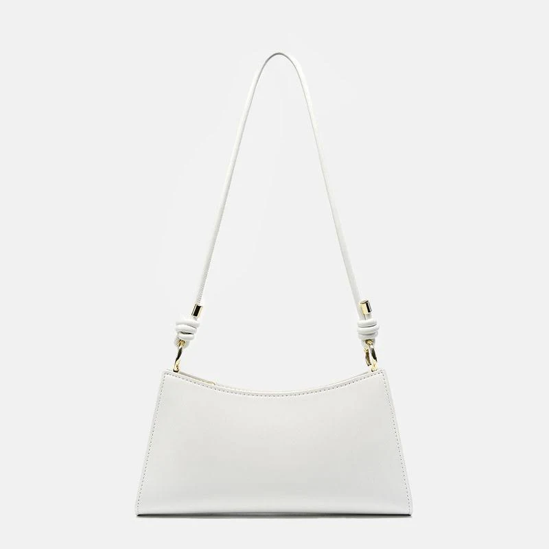 bag Minimalist Genuine Leather Baguette Shoulder Bag RomyTisa $94.99
