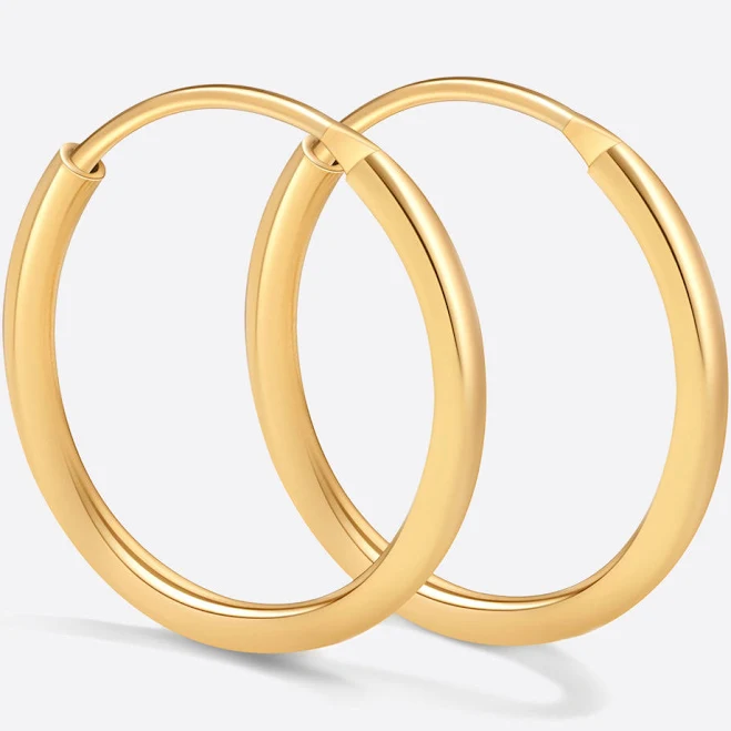 accessory Mint & Lily Endless Hoop Earrings Mint & Lily $29
