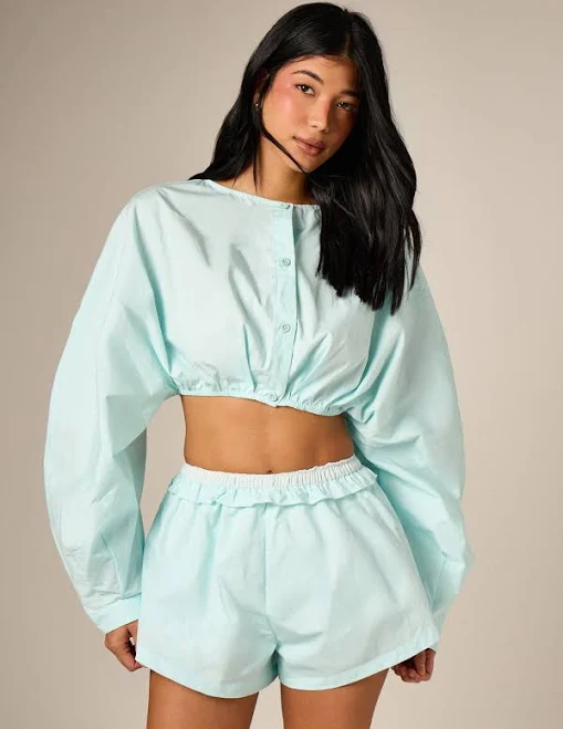 matching set Missguided AiiRZ Two Piece Matching Set with Balloon Sleeves missguided $17.09