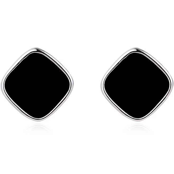 accessory Modern Geometric 925 Sterling Silver Metallic Earrings Romanticwork.com $85.99