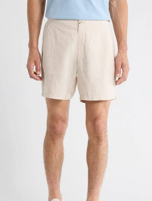 shorts Nordstrom Flat Front Linen Chino Shorts Nordstrom $79.5