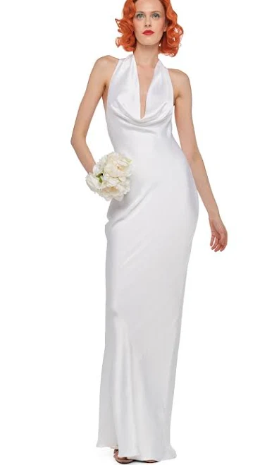 dress Norma Kamali Halter Drape Bias Gown Norma Kamali $200