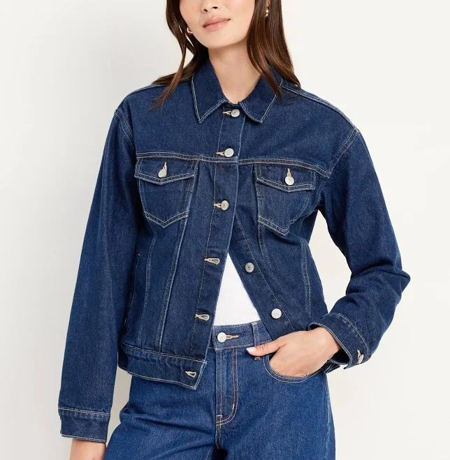 outerwear Old Navy Women's Classic Jean Jacket Old Navy $44.99
