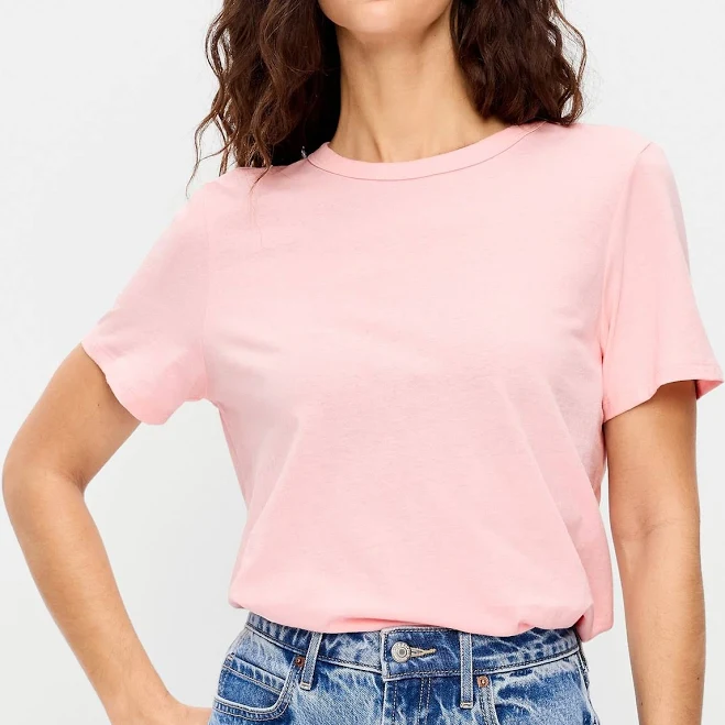 outfits Old Navy Women's Everywear Crew-Neck T-Shirt Old Navy $7.49