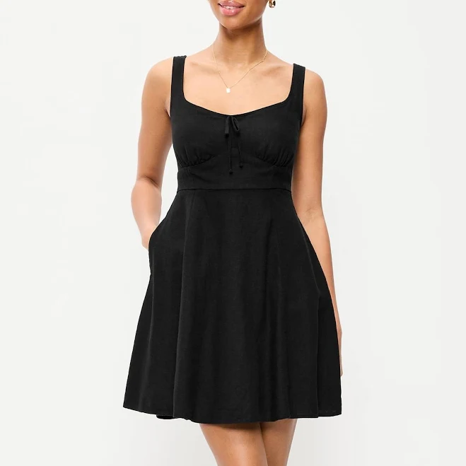 boat outfits Old Navy Women's Fit & Flare Cami Mini Dress Old Navy $19.99