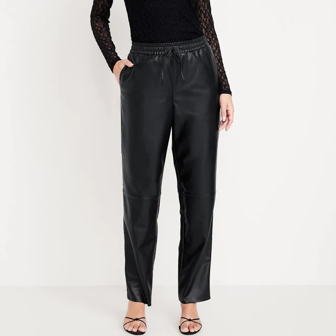 pants Old Navy Women's High-Waisted Billie Straight Ankle Trouser Old Navy $11.97