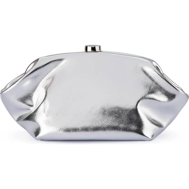 bag Olga Berg Tally Metallic Clutch Nordstrom $99