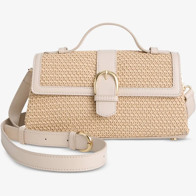 bag On 34th Women's Kristt Straw Satchel Bag Macy's $39.75