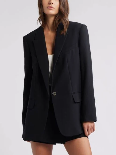 outerwear Open Edit The Icon Relaxed Blazer Nordstrom $99.5
