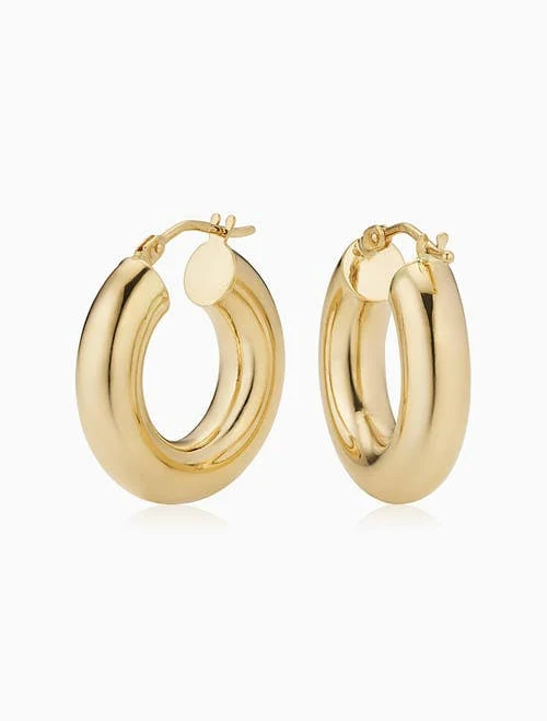 accessory Oradina Women's 14K Gold Everything Bold Midi Hoops Nordstrom $625.5