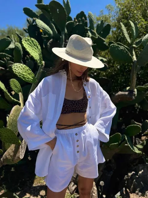 two piece set Oversized Linen Two Piece Set Etsy - Seller $110.4