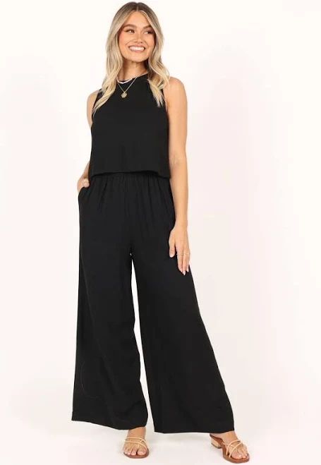 outfits Petal & Pup Women's Marnie Linen Tank & Wide Leg Pants Set Macy's $89