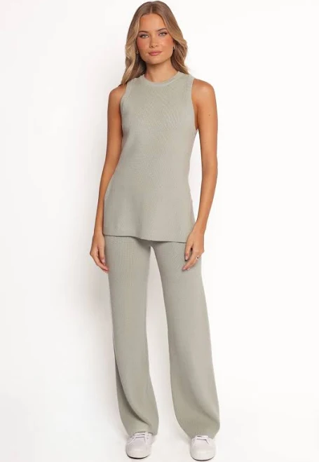 matching set PETAL & PUP Women's Petal and Pup Ellory Knitted Pant Set Petal & Pup USA $48.73