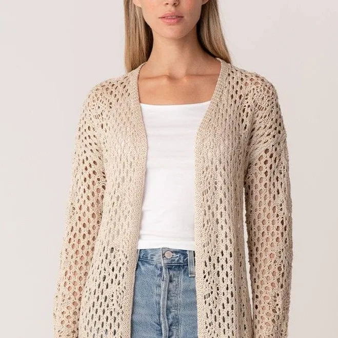 cardigan Prairie Crochet Cardigan Lovestitch $98