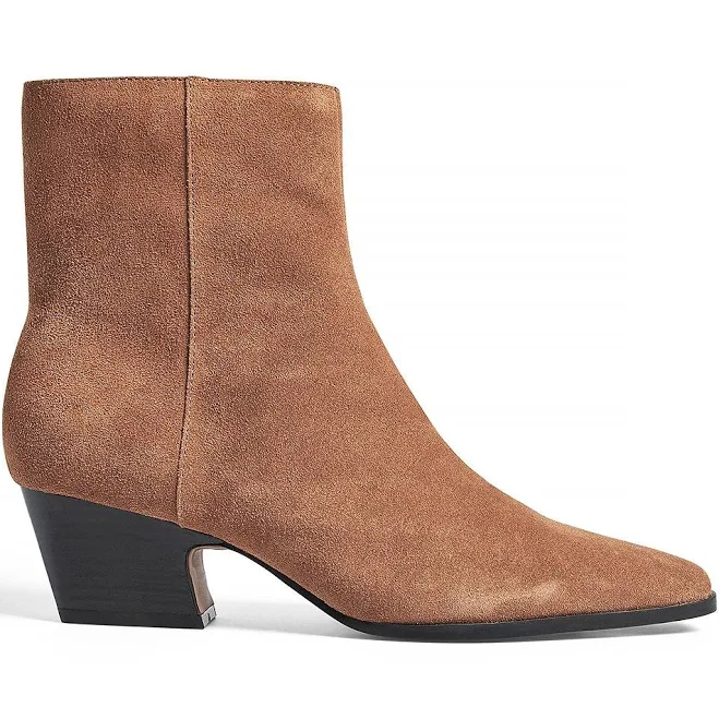 shoes Premium Selection Suede Block Heel Ankle Boots NA-KD $139.95