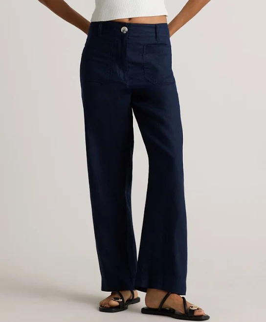 wide leg pants Quince Women's European Linen Wide Leg Pants Quince $52