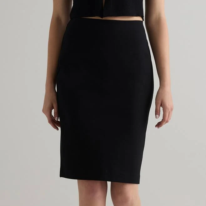 skirt Quince Women's Ultra-Stretch Ponte Pencil Skirt Quince $39.9