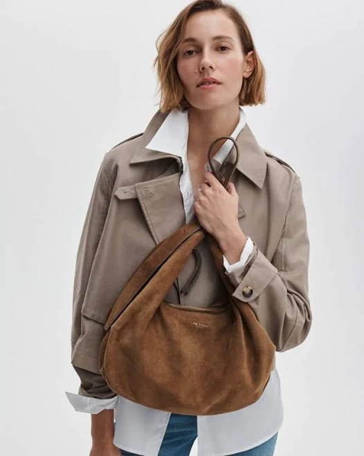 bag rag & bone Women's Large Hudson Suede Hobo Bag rag & bone $458