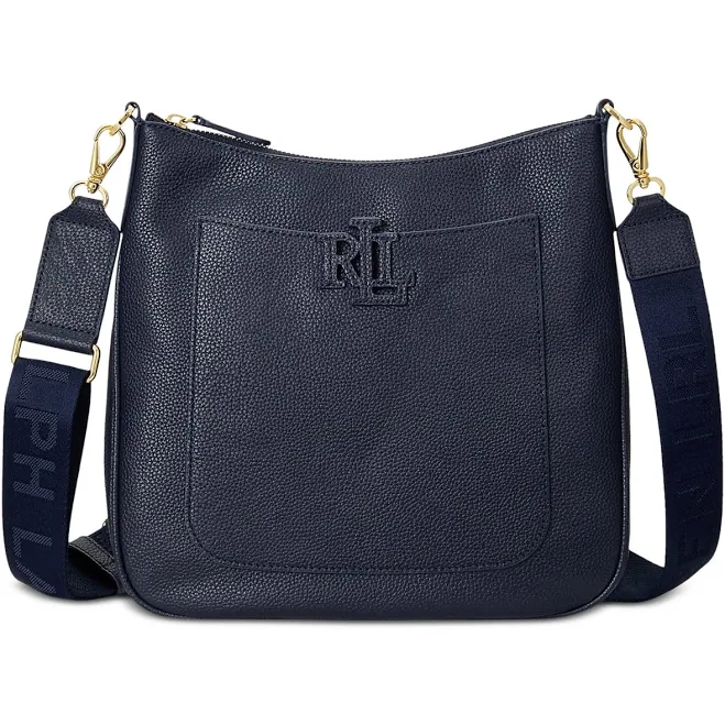 bag Ralph Lauren Cameryn Pebbled Leather Small Crossbody Macy's $295