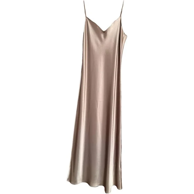 dress Ralph Lauren Women's Satin Midi Slip Dress Vestiaire Collective $133