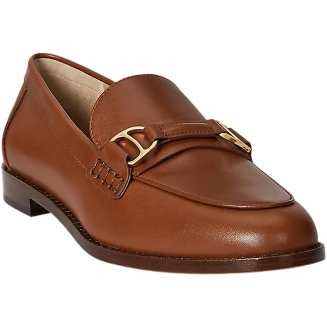 shoes Ralph Lauren Women's Tasha Leather Loafers Macy's $195
