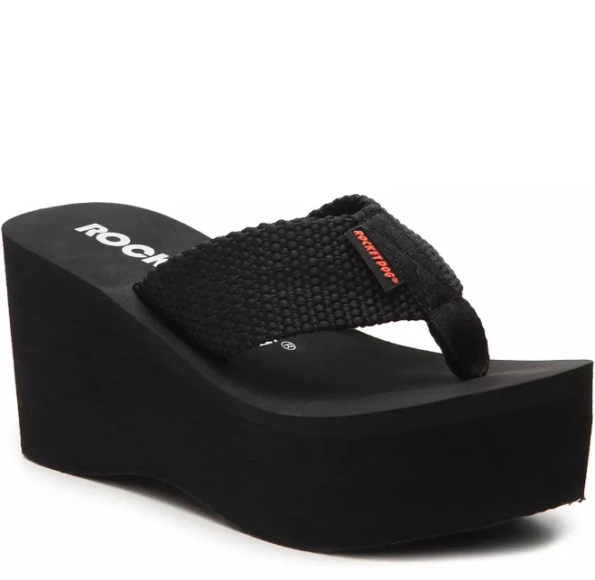 shoes Rocket Dog Women's Crush Platform Wedge Sandals DSW $23.99