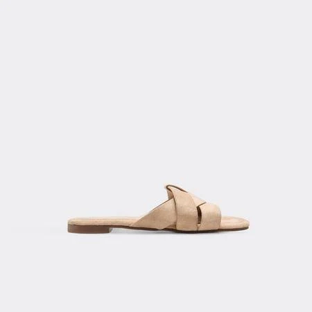 shoes Sabrina Woven Detail Faux Suede Flat Slider EGO Shoes US $22.4
