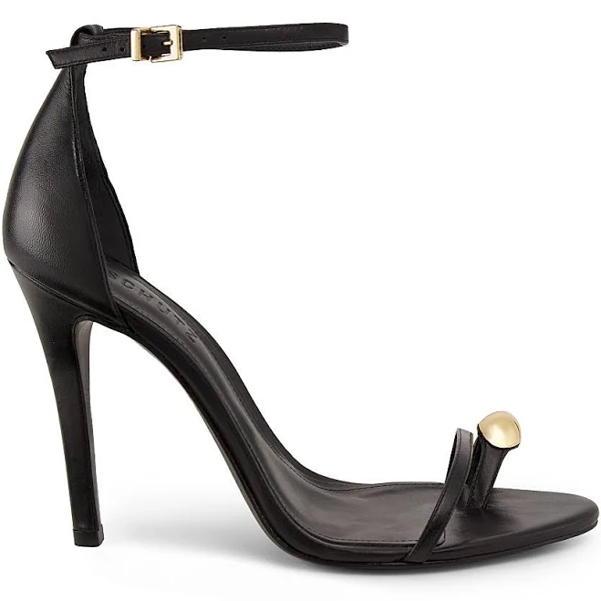 shoes Schutz Women's Maya 100mm Leather Sandals Saks Fifth Avenue $124.6