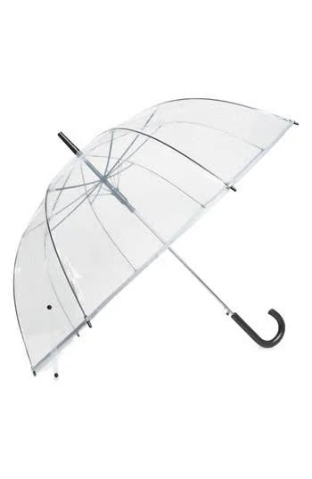 accessory ShedRain Automatic Open Clear Bubble Stick Umbrella Nordstrom Rack $17.97